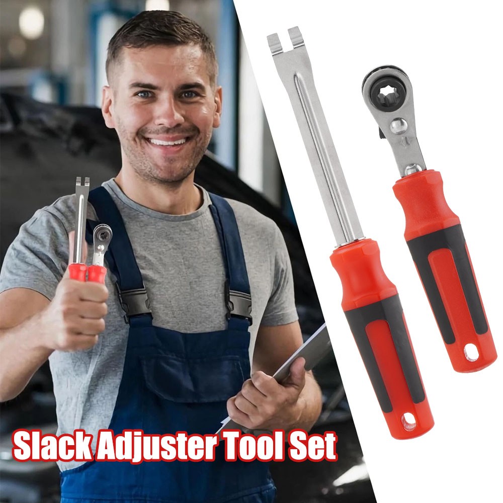 5/16″ Automatic Slack Adjuster Release Hand Tool Set Adjust Ratchet Wrench Brake