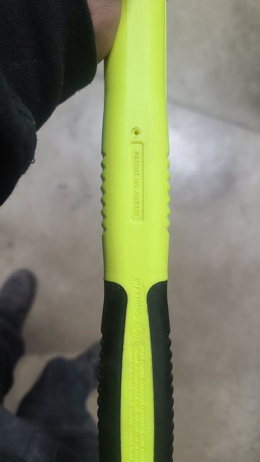 Snap-on Tools USA NEW HI-VIZ 56oz/1550g Soft Grip Dead Blow Hammer HBBD56HV