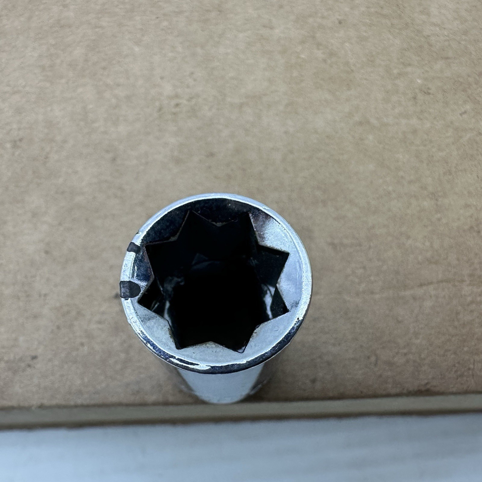 Vintage Craftsman USA 1/2″ Socket 8 Pt Star Double Square 1/2″ Drive G 44222
