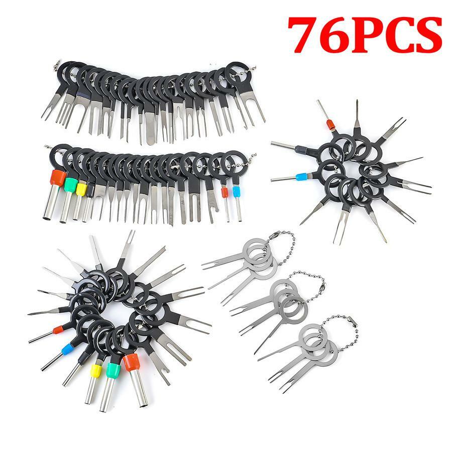 76X Terminals Removal Repair Tools Stainless Steel/Plastic Accessory Fit For Car