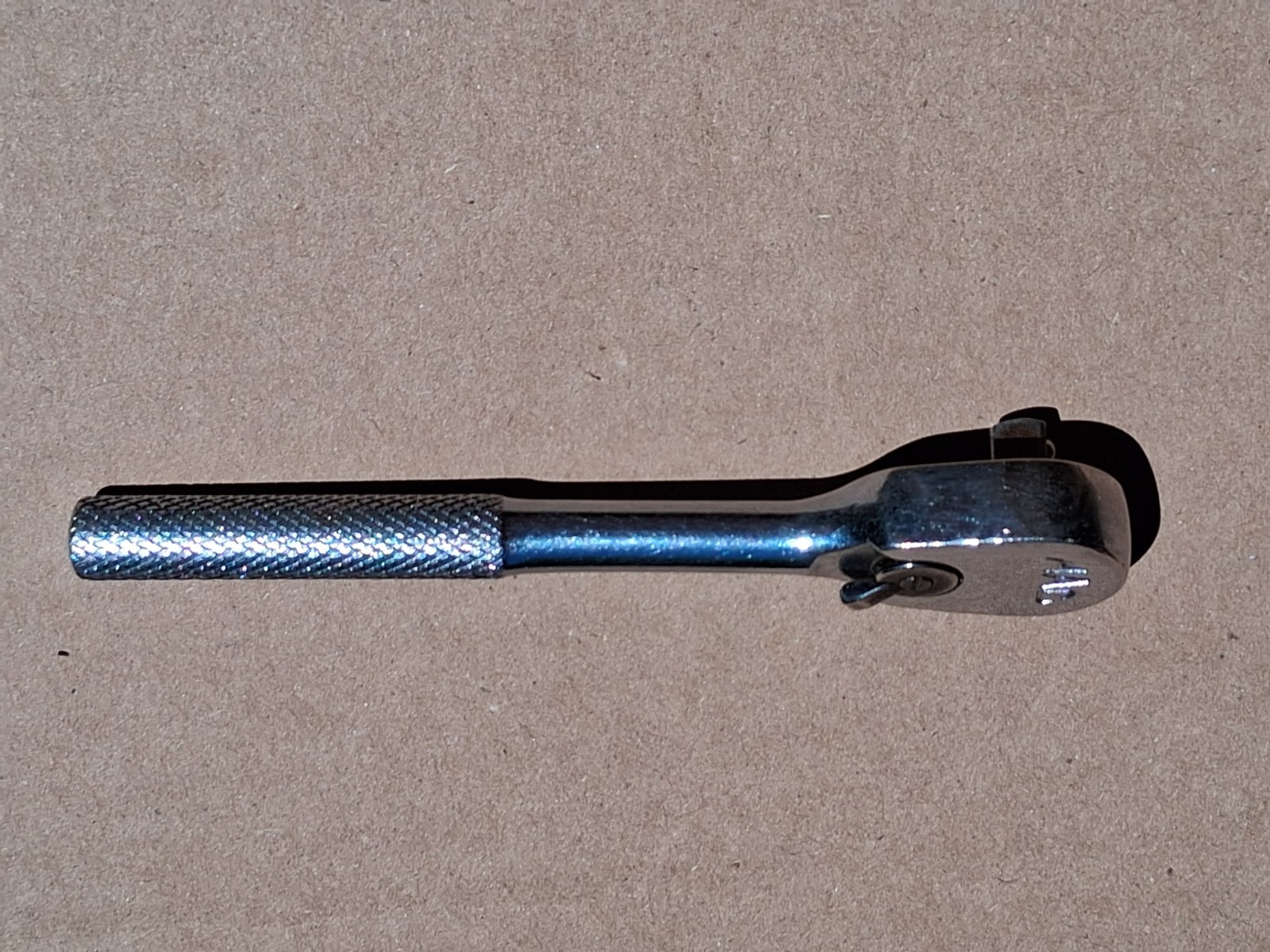 MAC TOOLS 1/4 DRIVE RATCHET MR5 KNURLED HANDLE TEAR DROP MADE IN USA L@@K