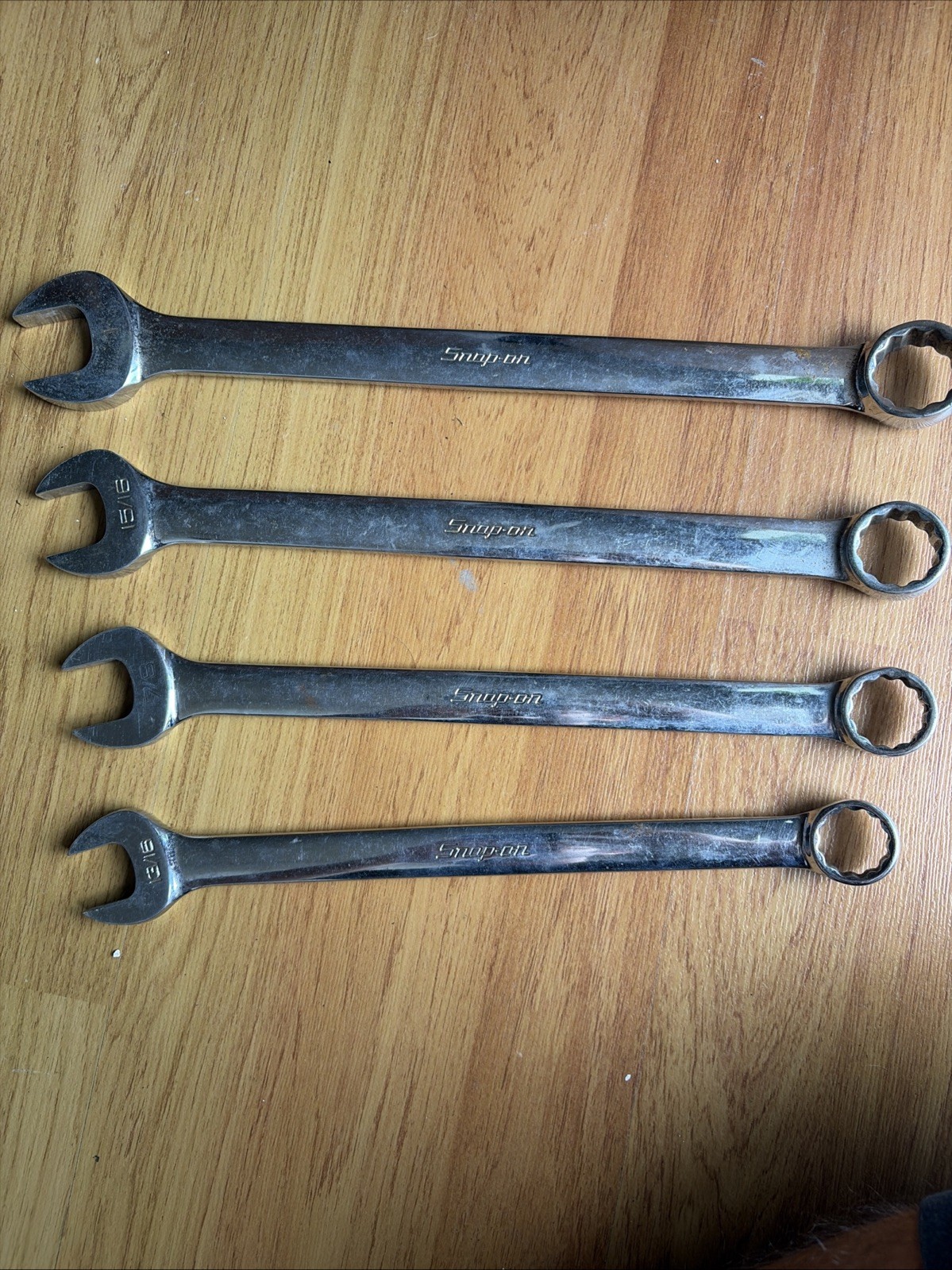 Snap on Combination Wrench Set OEX Sae 1″ 15/15 7/8 13/16 OEX32a OEX30A 28A 26A