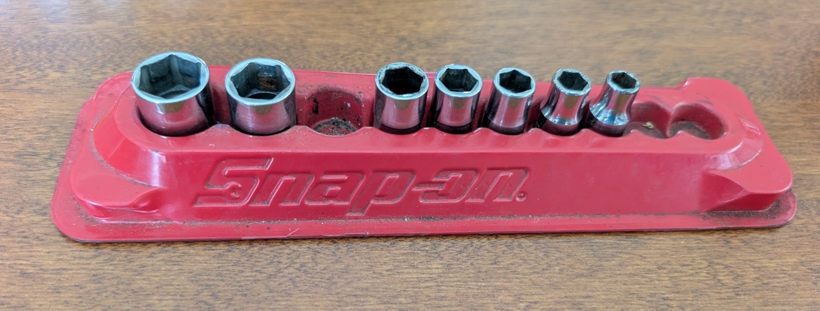 Snap-on Tools 1/4″ Drive 7pc 6pt SAE Socket Set 1/4″ – 9/16″ w/ PAKTY 233 Tray