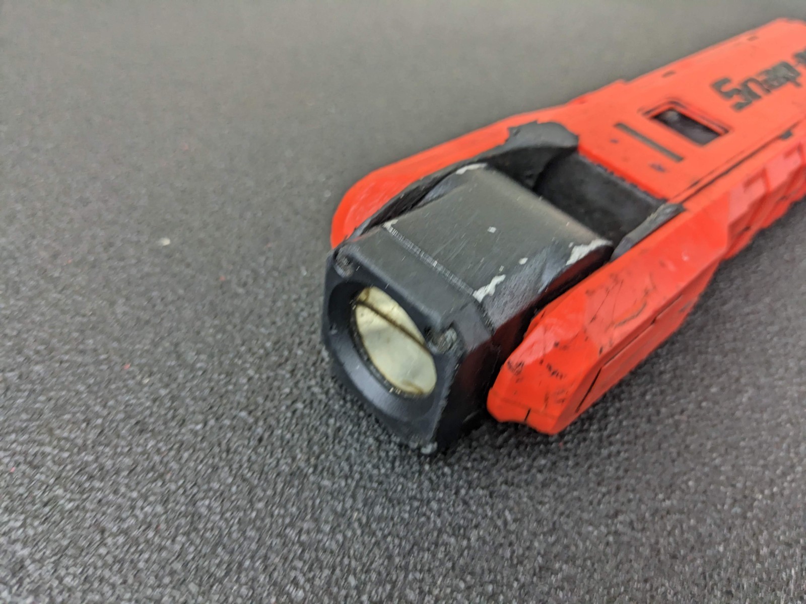 #bp273 Snap On Orange 400 Lumen Rechargeable LED Work Light ECARB042OA AS IS