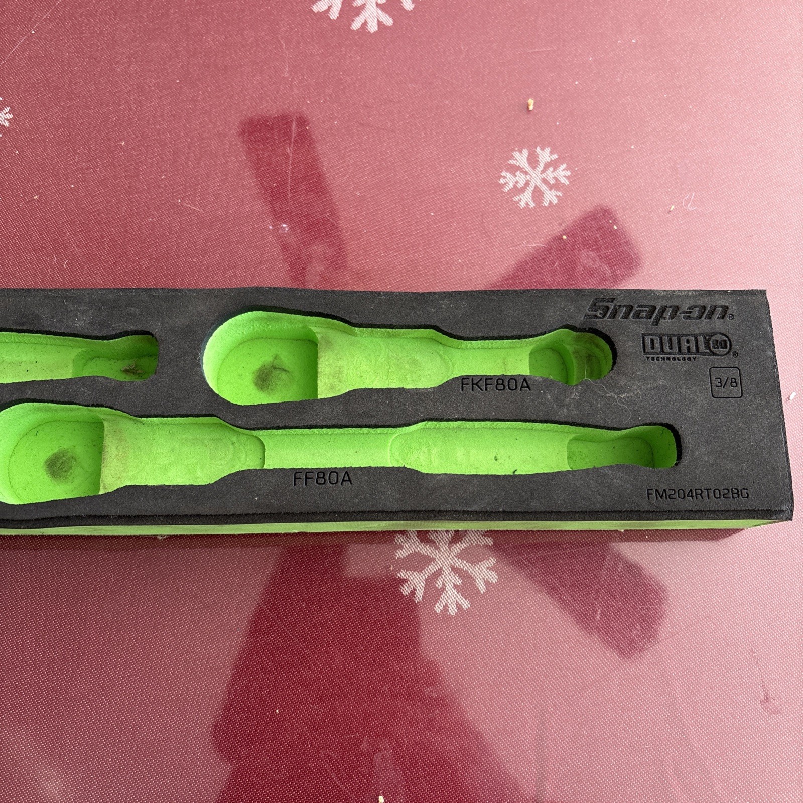 Snap On fm204rt02b foam only for fkf80a,ff80a,flf80a, fllf80 no tools red