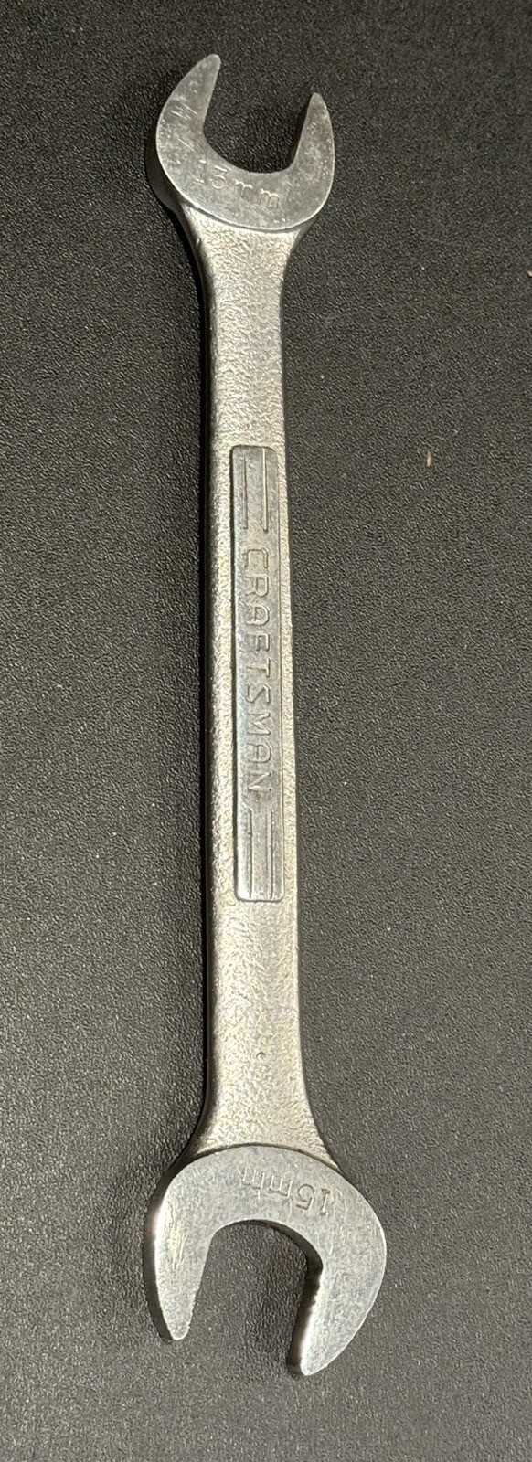 Craftsman VV- 44507 13mm x 15mm Metric Chrome Open End Wrench USA