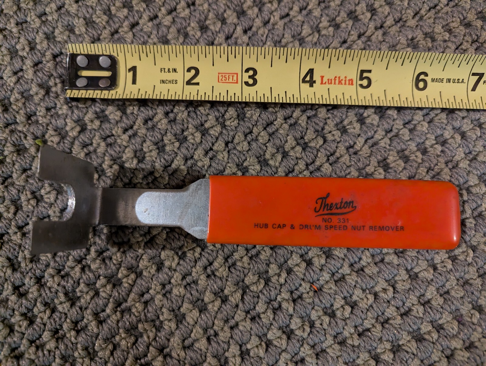 Thexton No. 331 Hub Cap & DRL’M Speed Nut Remover.