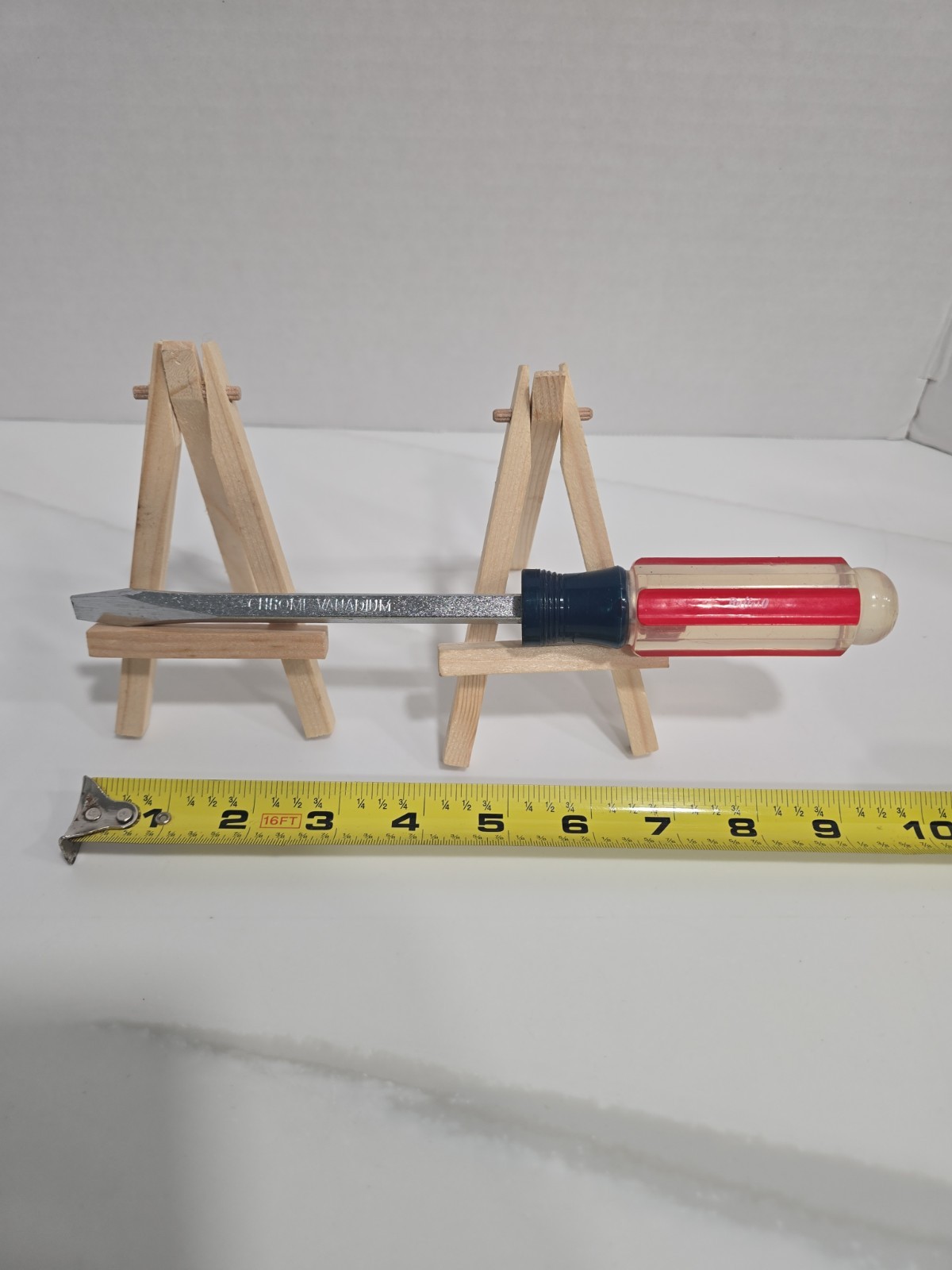 🔥 Vintage Buffallo 5″ Shank 1/4″ Flat Tip 9″ Screwdriver Square Shaft Vanadium
