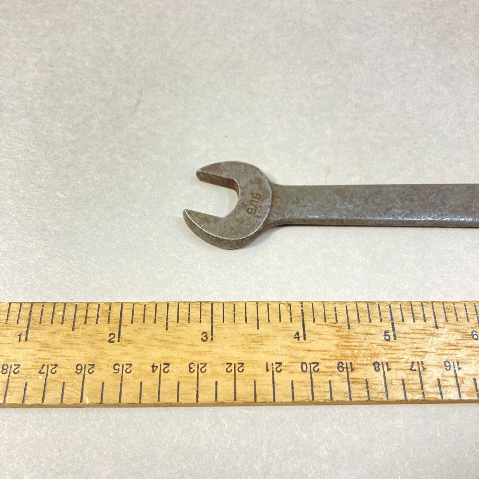 Vintage Bonney Wrench 5/8″-9/16″ Open End #1727 USA