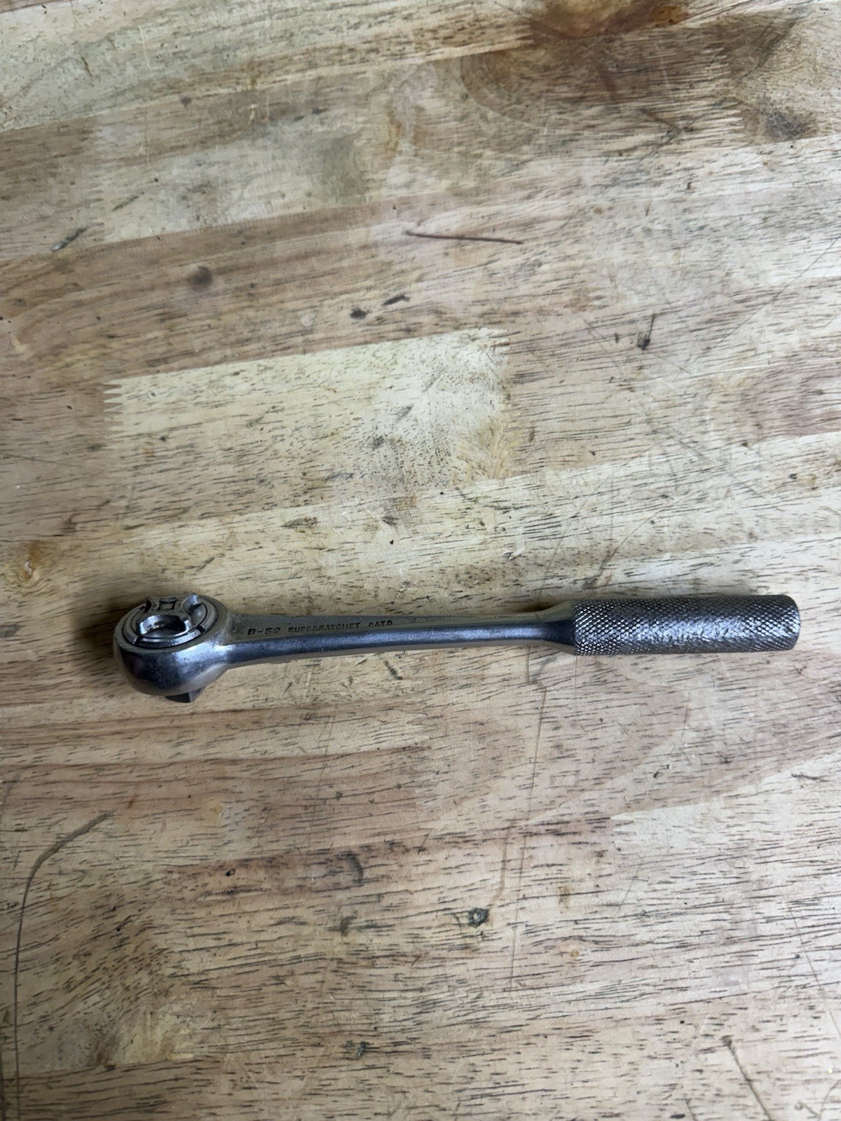 JH Williams & Co. Tools Usa 3/8 Drive Ratchet B-52 Superratchet Vintage