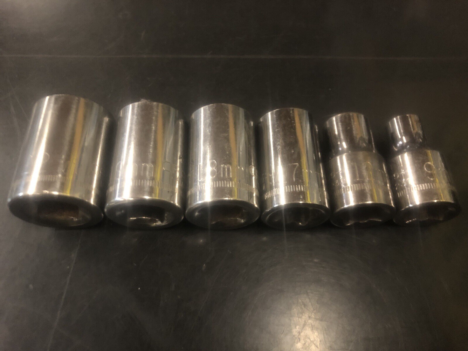 Metric 1/2 Socket Lot USA Made