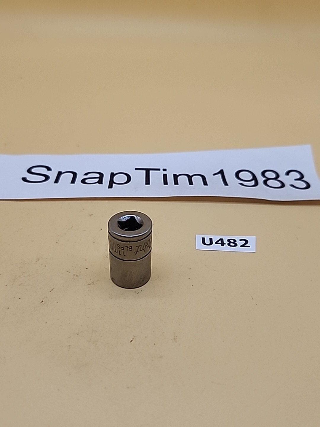 BLUE-POINT BLPSM1411, 1/4″ DRIVE, 11MM. SOCKET, SHALLOW, 6pt USA