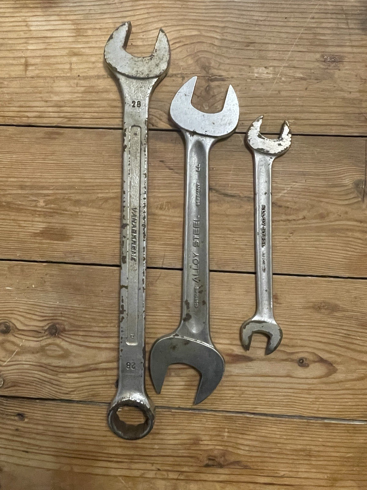 Facom No40L 28mm 15” Stahlwille Motor 10 30 32mm 17 19mm Spanner Vintage Lot