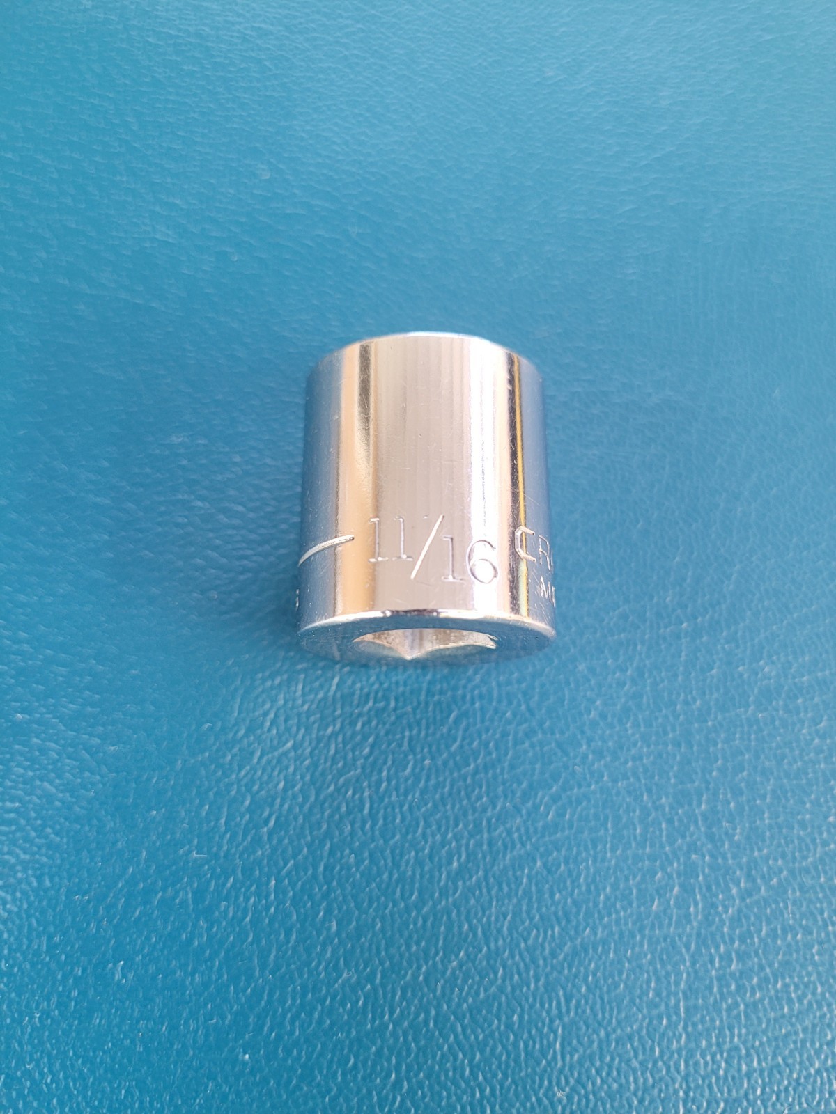 Craftsman G-44336 Socket 11/16″ 12 Point 3/8″ Drive. Usa Made Vintage.