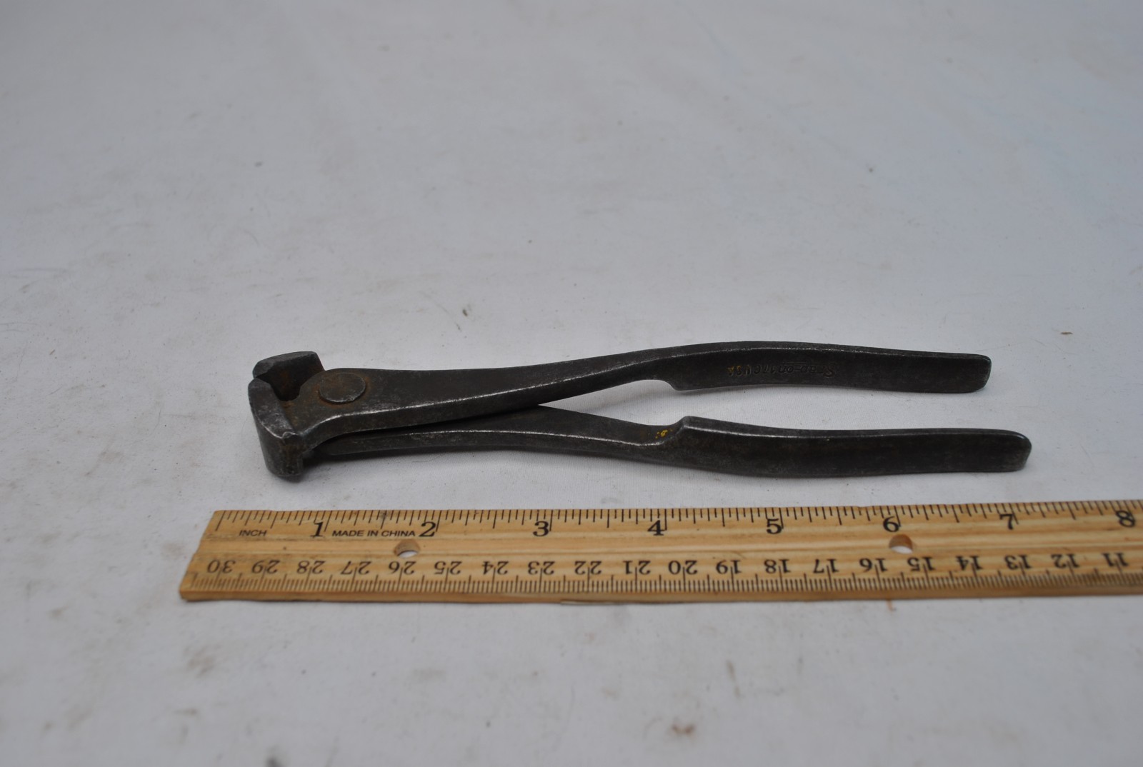 USED, SNAP ON TOOLS END CUT PLIERS , PART# 17C ,USA