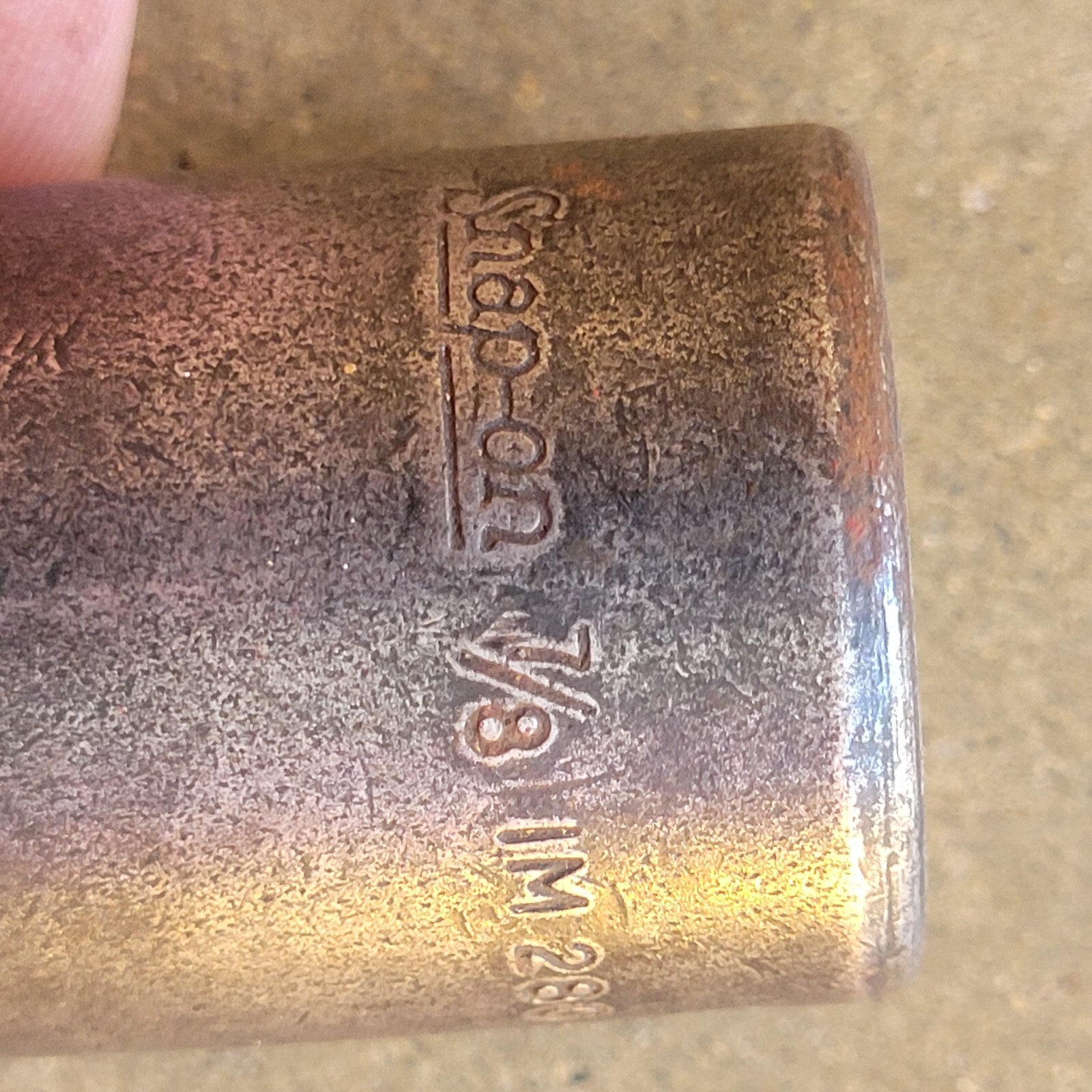 Snap-On Tools 1/2″ Drive 6 Pt 7/8″ SAE Shallow Impact Socket IM280