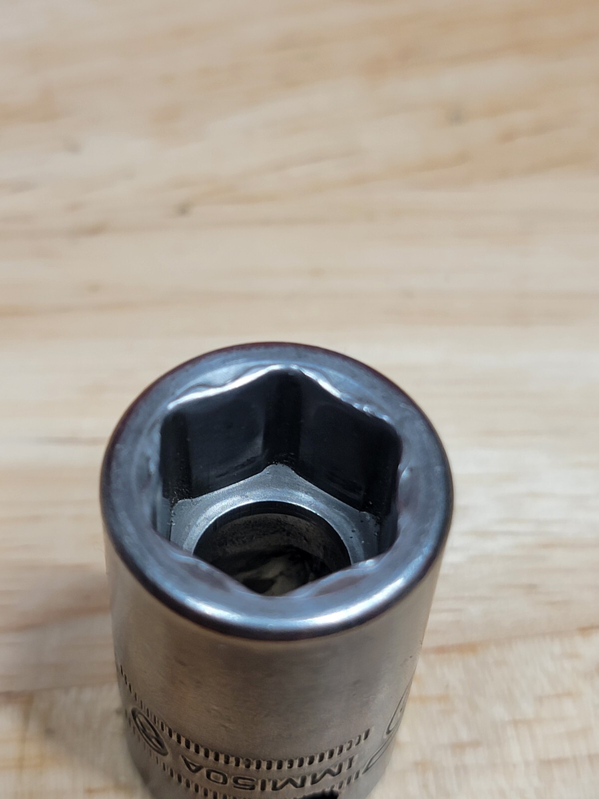 Snap-on Tools IMM150A 15mm 1/2″ Drive 6-Point Shallow Impact Socket