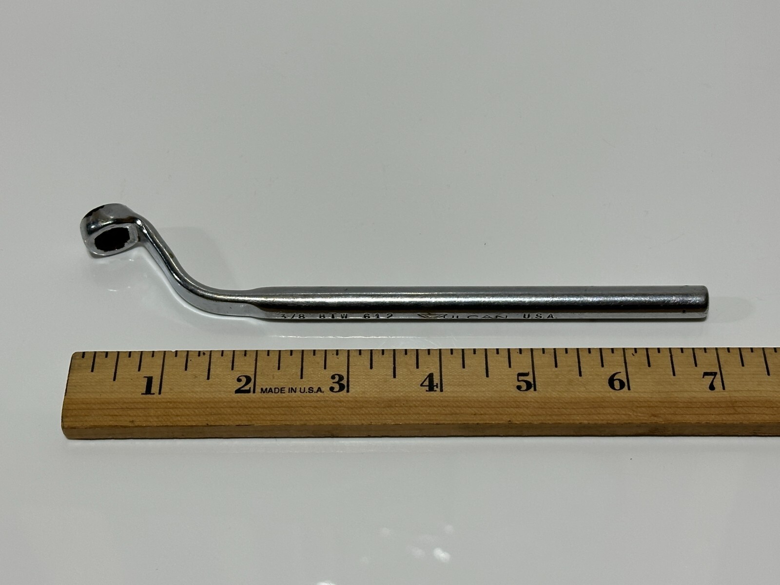 Vulcan USA BTW 612 (Rare) SAE 3/8″ Single Box End Obstruction Bleeder Wrench