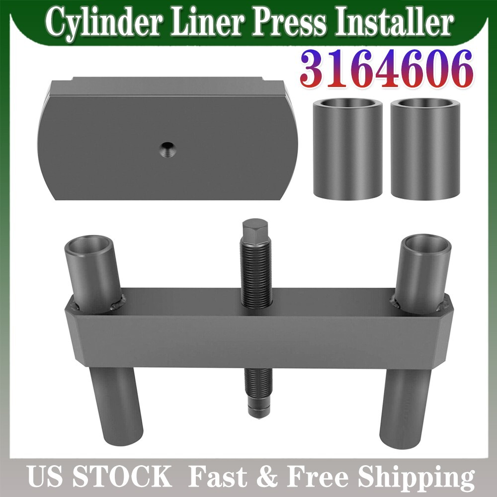 3164606 Cylinder Liner Press Installer Puller Assembly Tool For Cummins ISX, X15