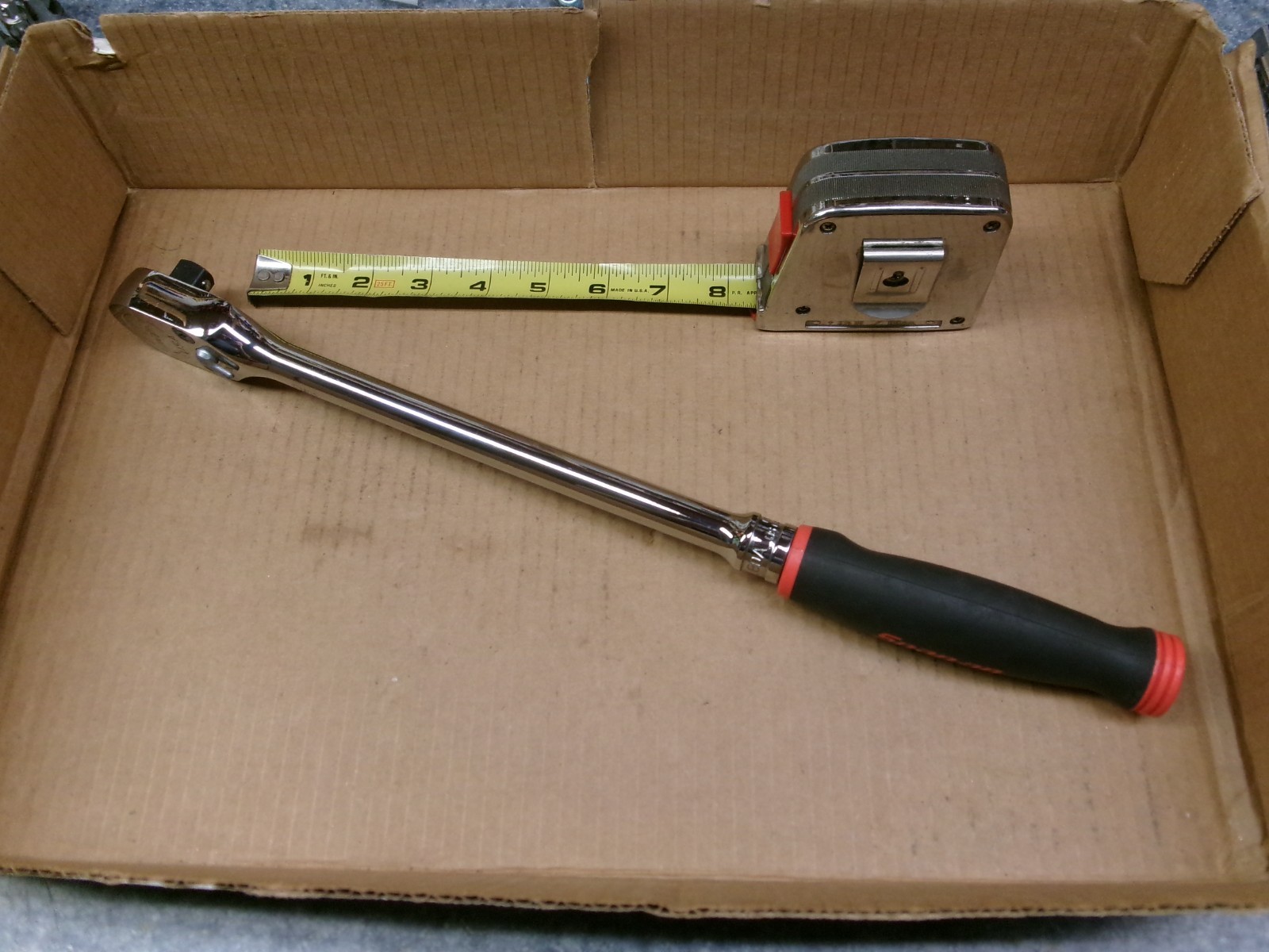 Snap-on USA 1/2″ Drive Long Comfort Grip Handle Ratchet No SHL80A