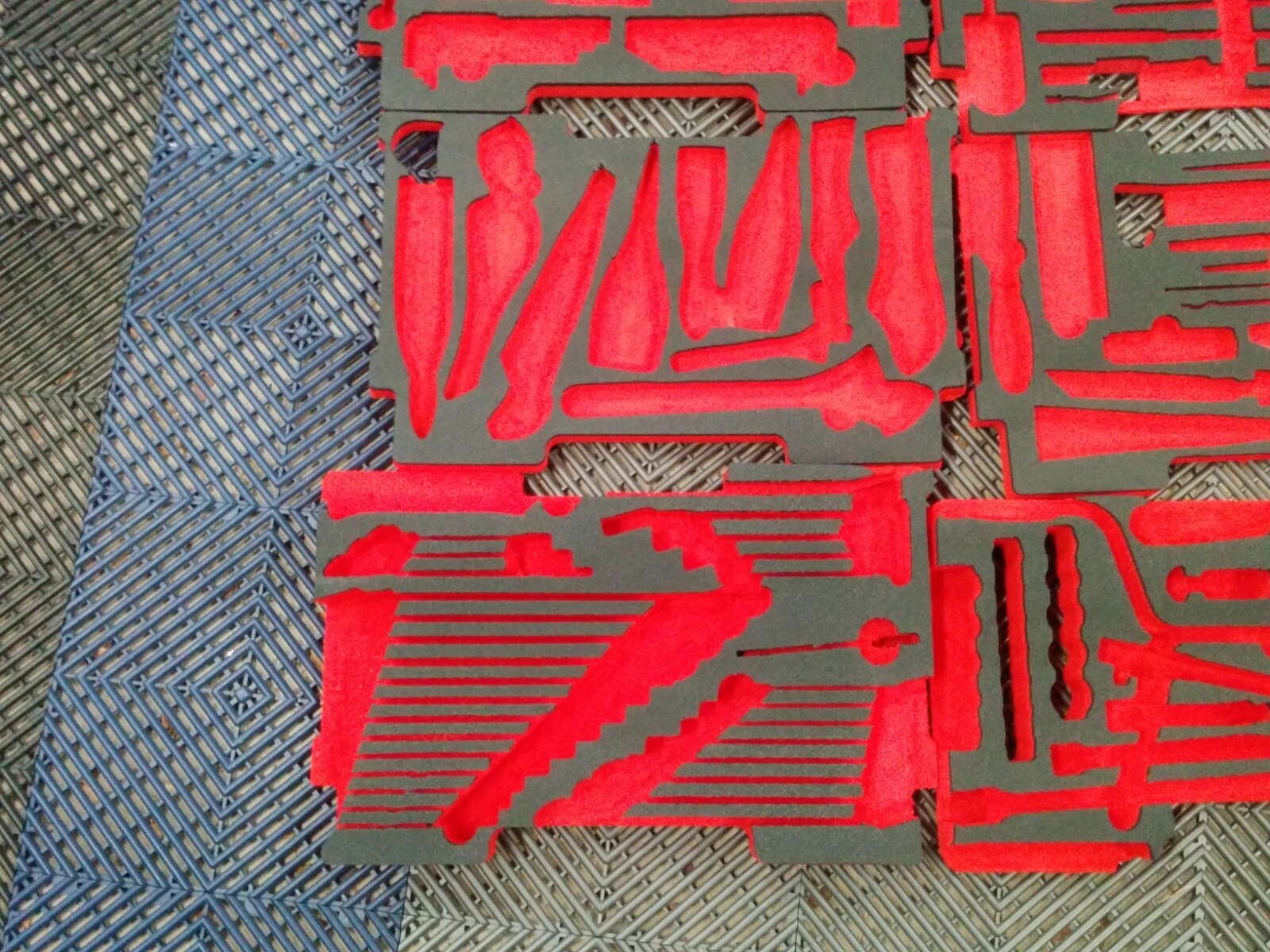 #al330 Snap-On GMTK General Mechanic’s Foam Cutouts 7pc Set 6 Drawer + Top