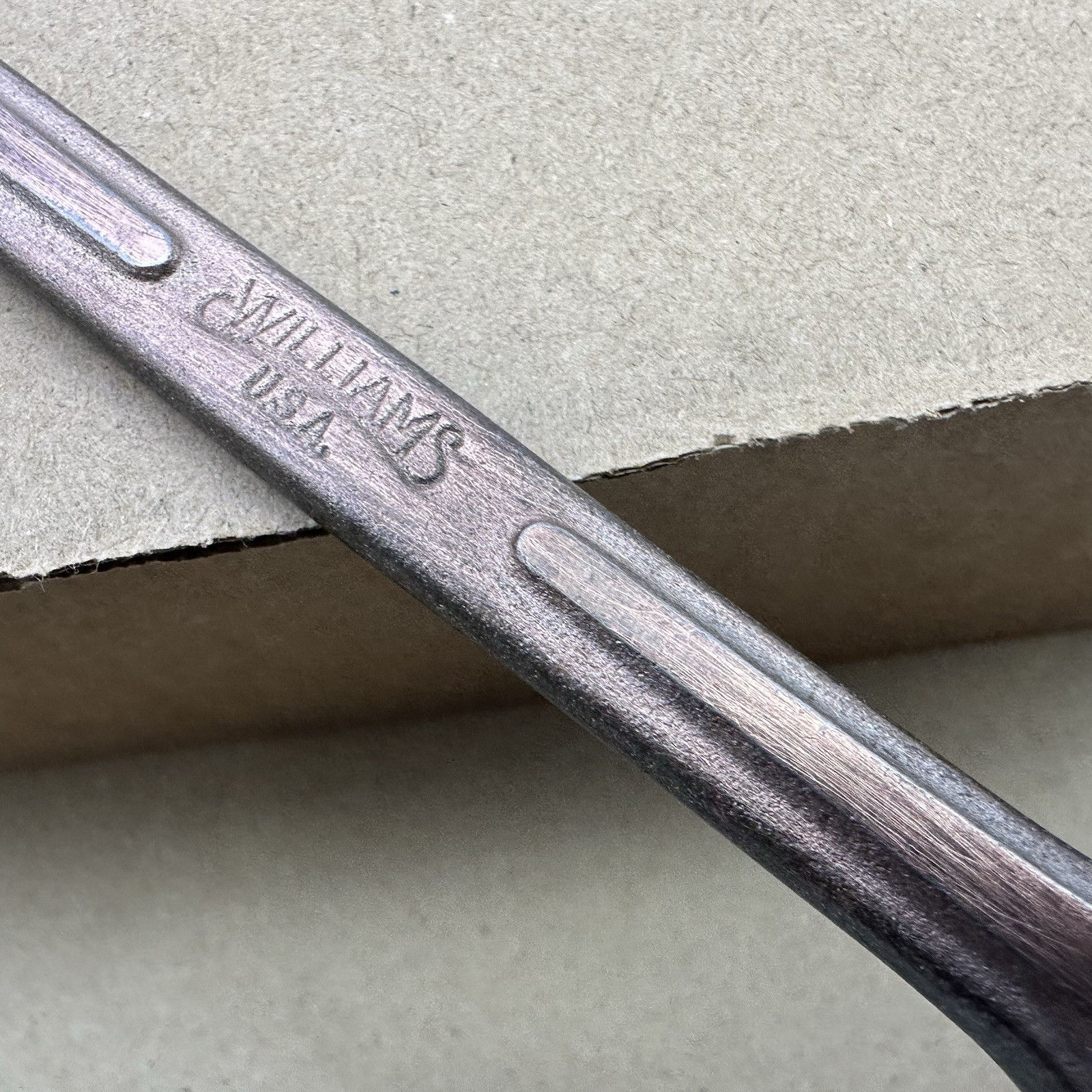 Vintage Williams Supperrench Wrench A1727 5/8×9/16” Made In USA 1952-1959