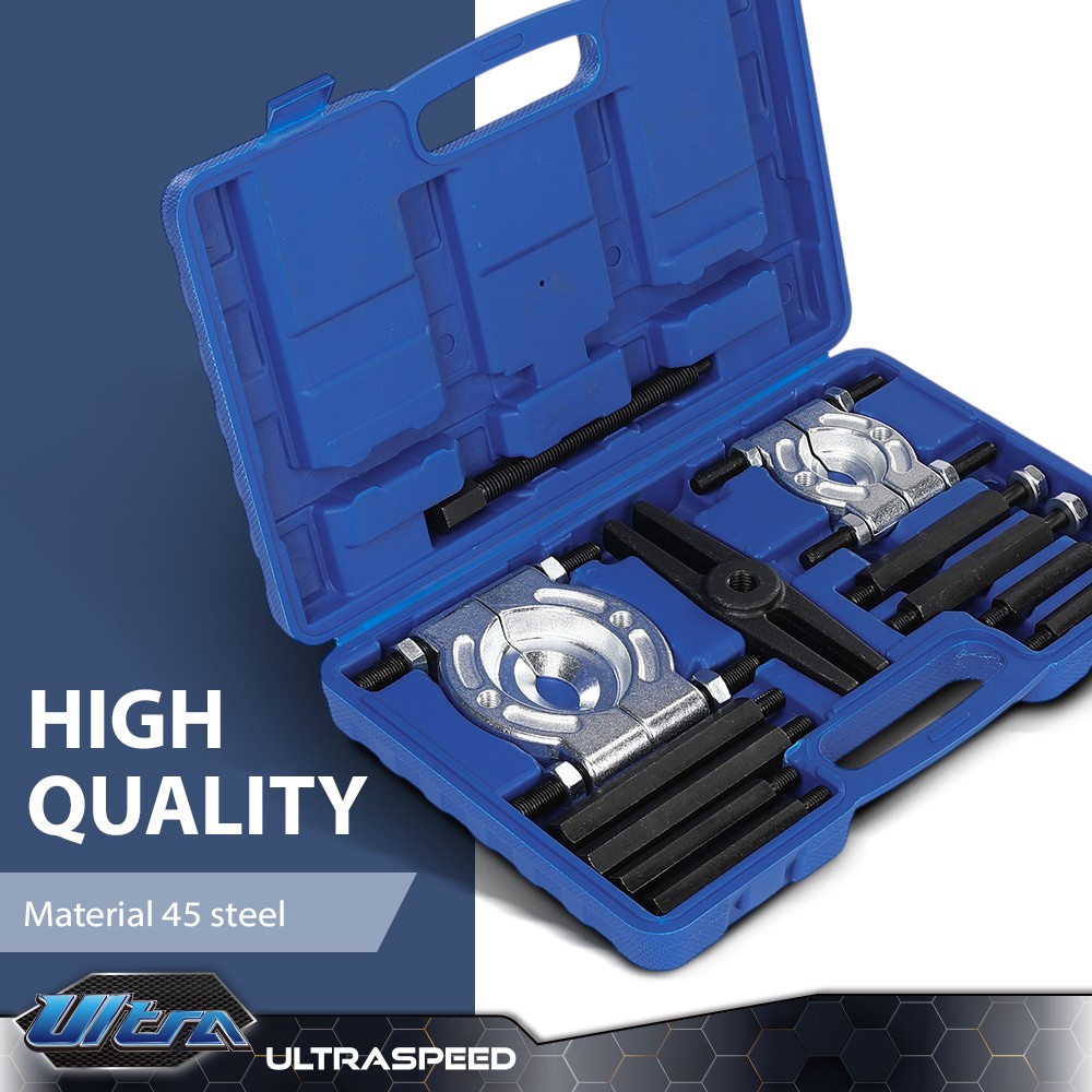 12Pcs Bearing Separator Puller Set Heavy Duty 5 Ton 2″ 3″ Splitter Removal Kit