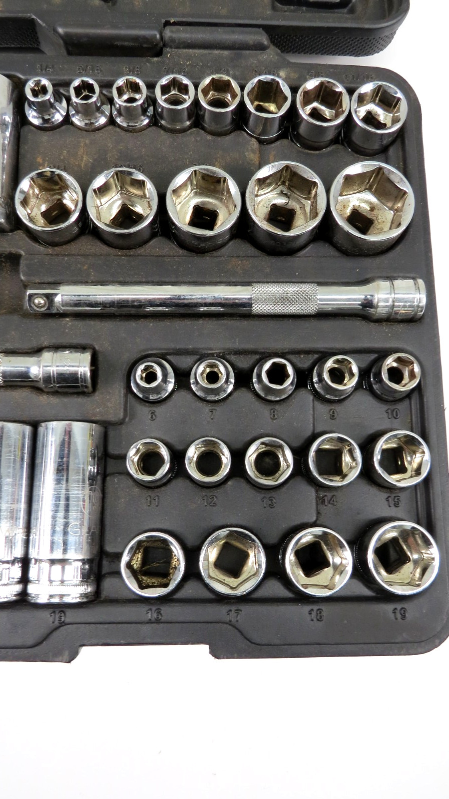 Gearwrench 57pc 3/8″ Dr. Socket & Ratchet Set SAE & Metric 90 Tooth 6 Point