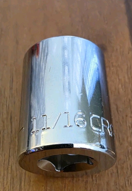 Craftsman 11/16″ Socket 12 Point 3/8” Drive Z-AG 44336
