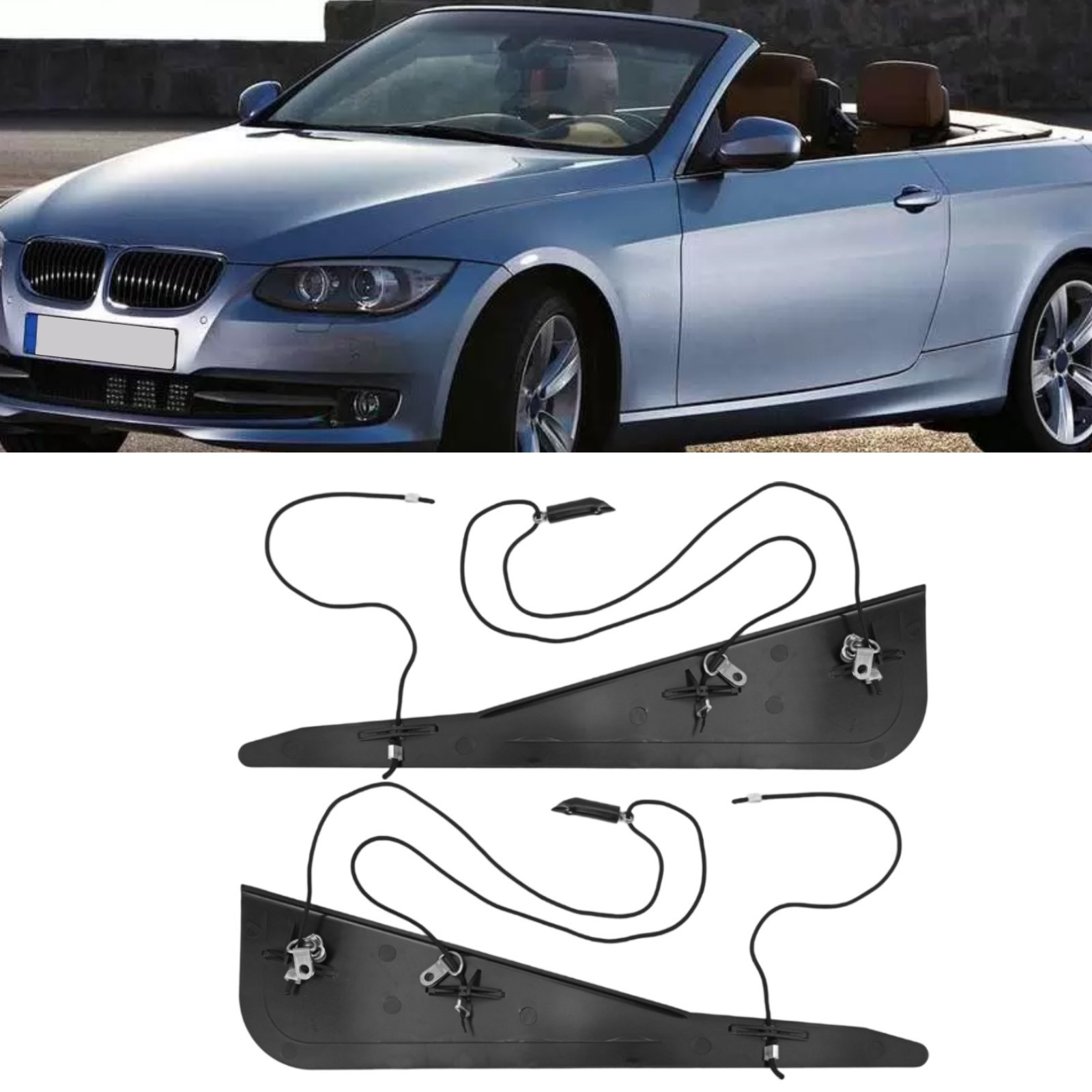C Pillow Replacement Parts for Easy Fix on For Bmw 3 Series For E46 Roofs