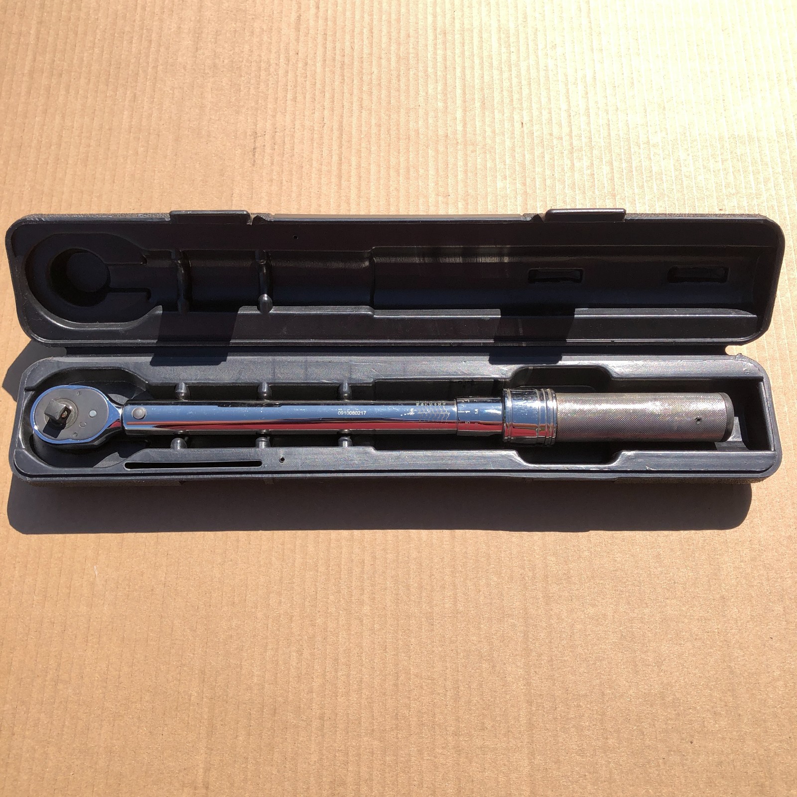 CDI 752MFRMH 3/8″ Micrometer Style Adjustable Torque Wrench 5-75 ft/lbs 10-98 NM