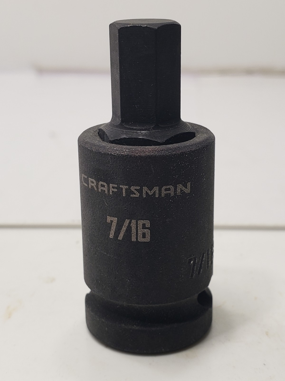 Craftsman 1/2 Drive Impact 5 Piece SAE Impact Hex Bit Socket Set 7/16-3/4