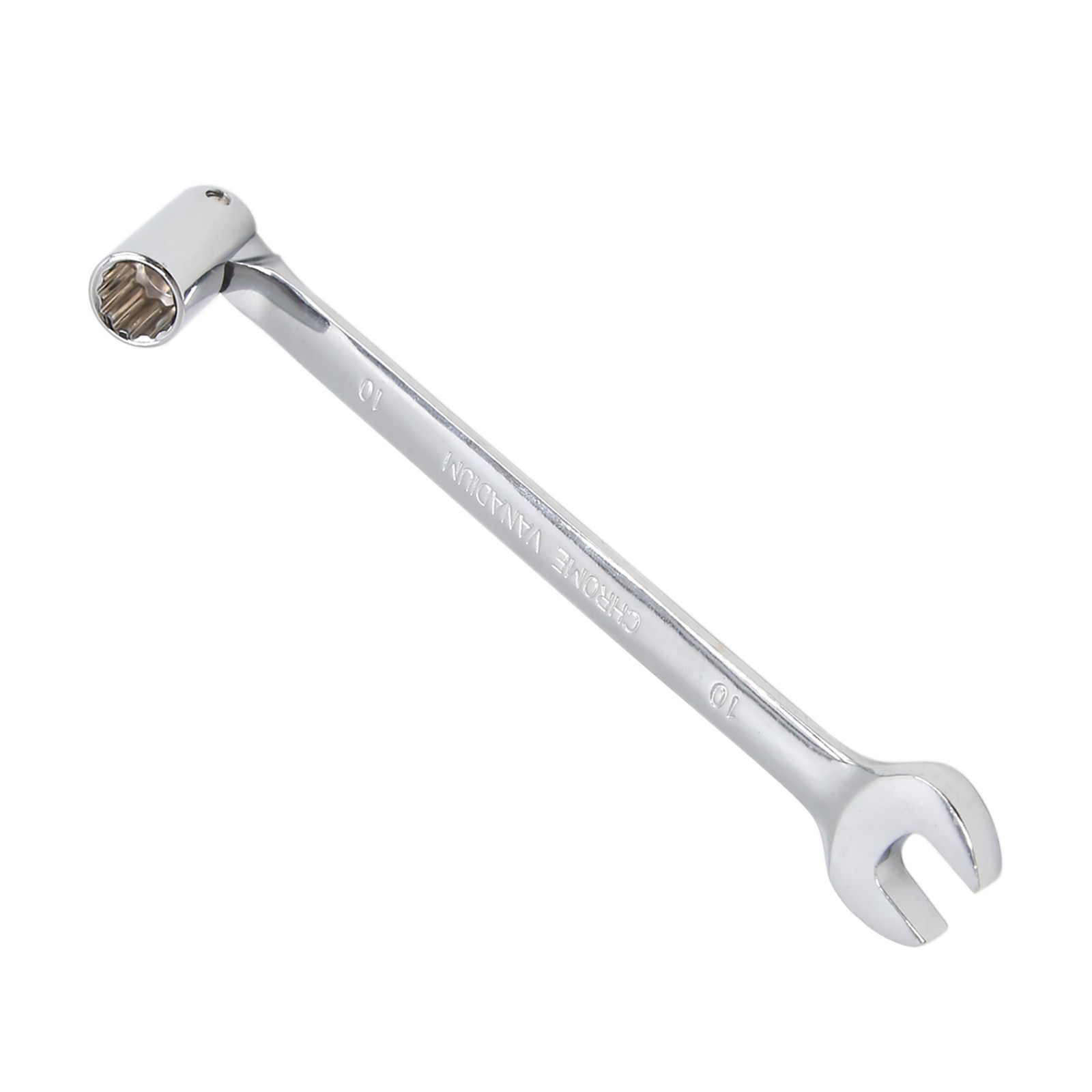Universal 10mm Swivel Head Combination Socket Spanner Wrench Car Tool Pack of 1