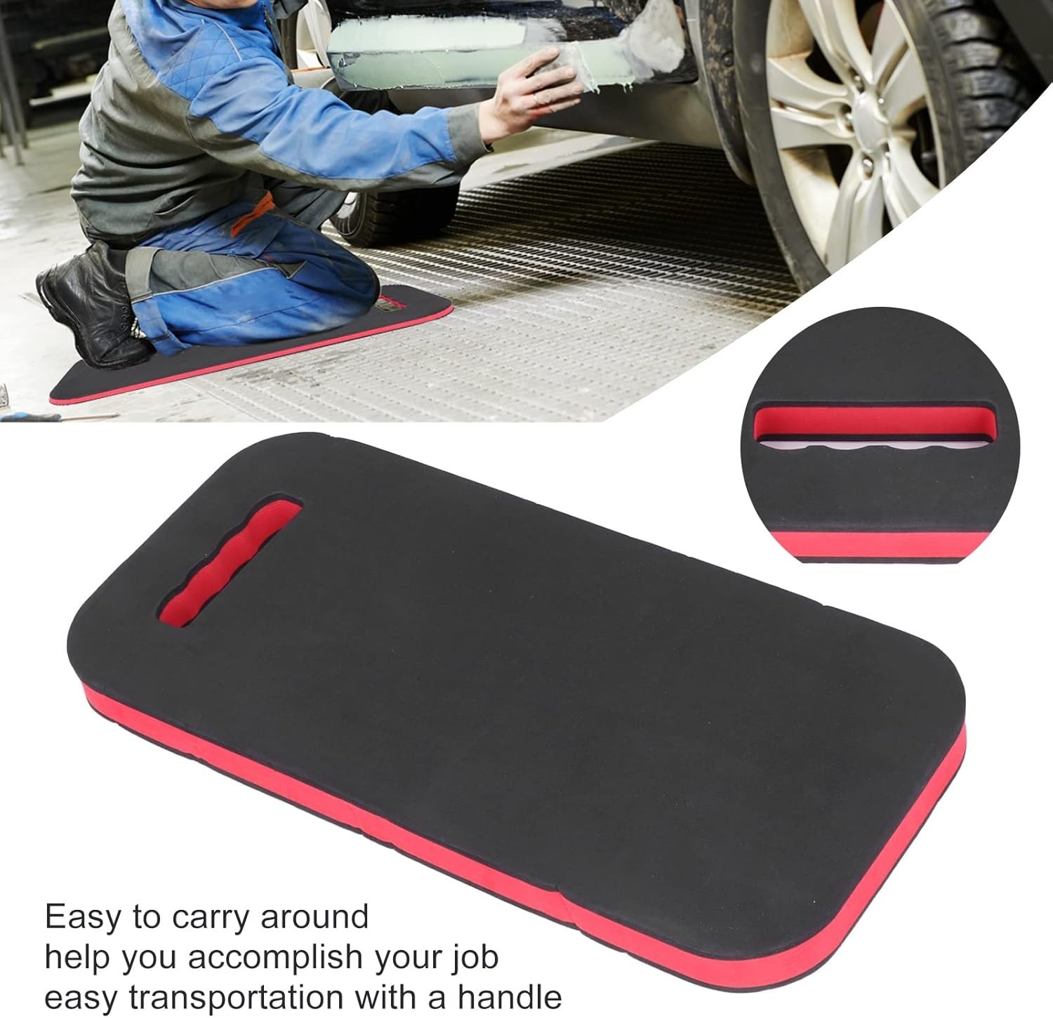 ZKTOOL Kneeling Pad/Protection Knee Pads | Kneeling Work Mat/Under Car Mat