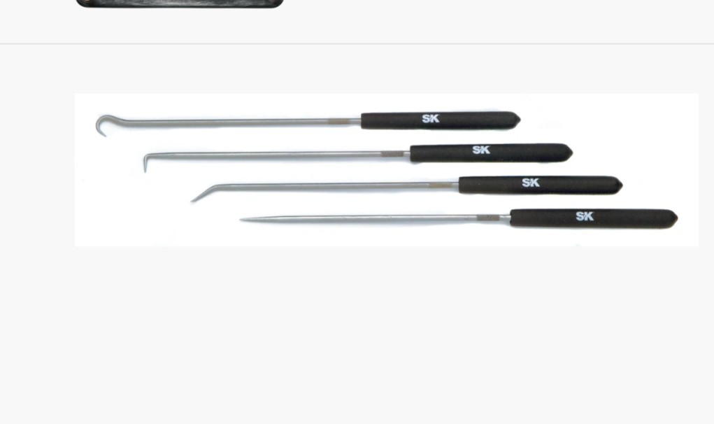 SK Professional Tools 4 Piece Hook And Pick Set