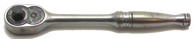 Vintage Snap On 3/8″ Drive 7.5″ Long Socket Ratchet Model F730A Made in USA Used