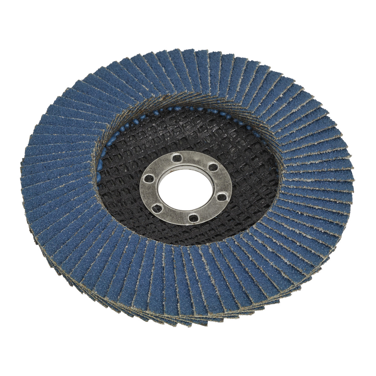 Sealey FD10080 Flap Disc Zirconium 100mm 16mm Bore 80Grit