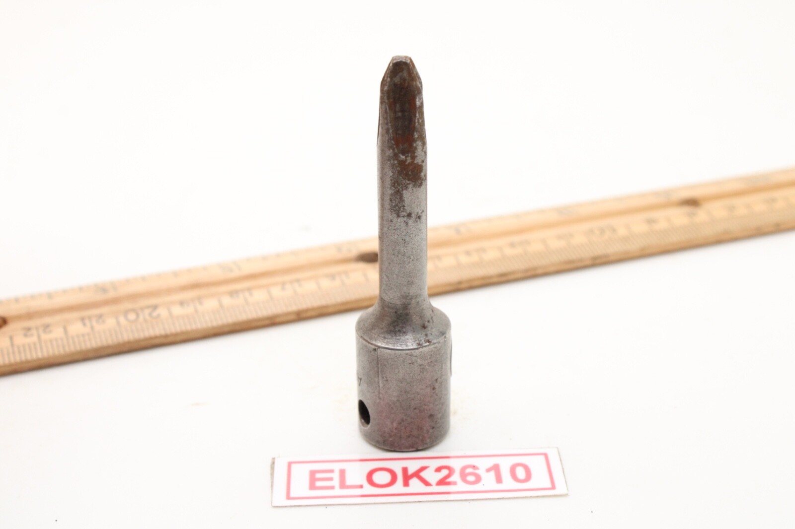 Apex Tools 833 #3 Phillips 3″ 3/8″ Drive Black Chrome Screwdriver Bit Socket