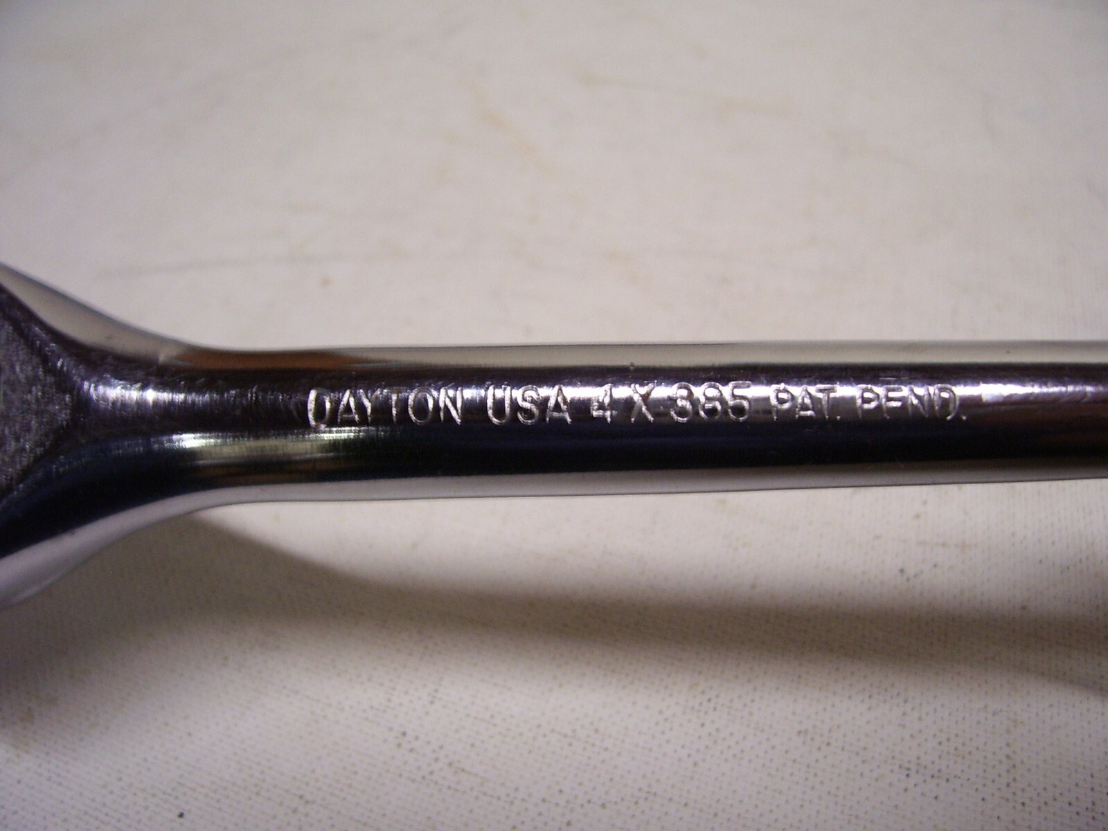 Vintage Dayton USA 1/2″ Drive Ratchet 4 X 385 Pat Pend Nice!