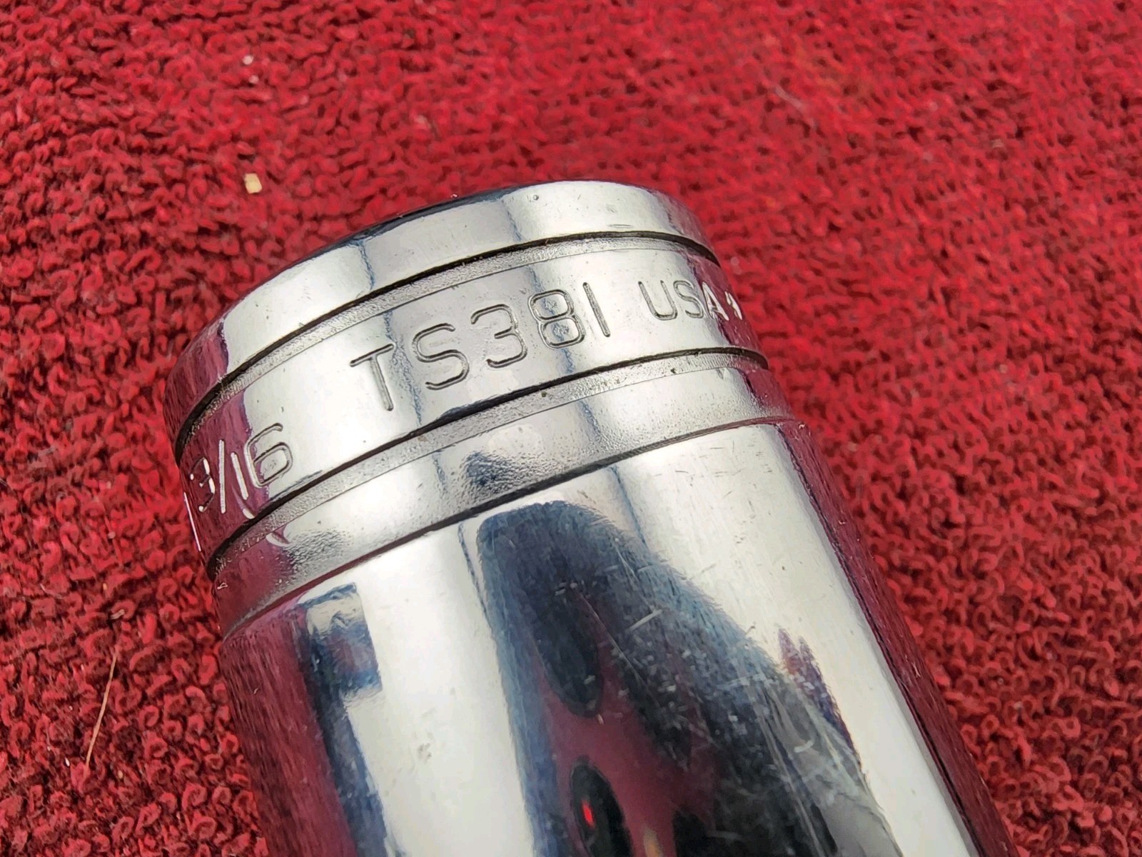 2004 Snap-on TS381 Deep Socket 1-3/16″, 1/2″ Dr. 6 Pt.