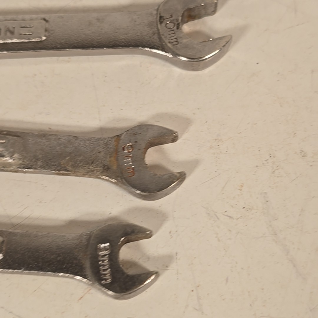Craftsman Combination Wrench Set 6pc 42911-42916 8mm 9mm 10mm 11mm 12mm & 18mm