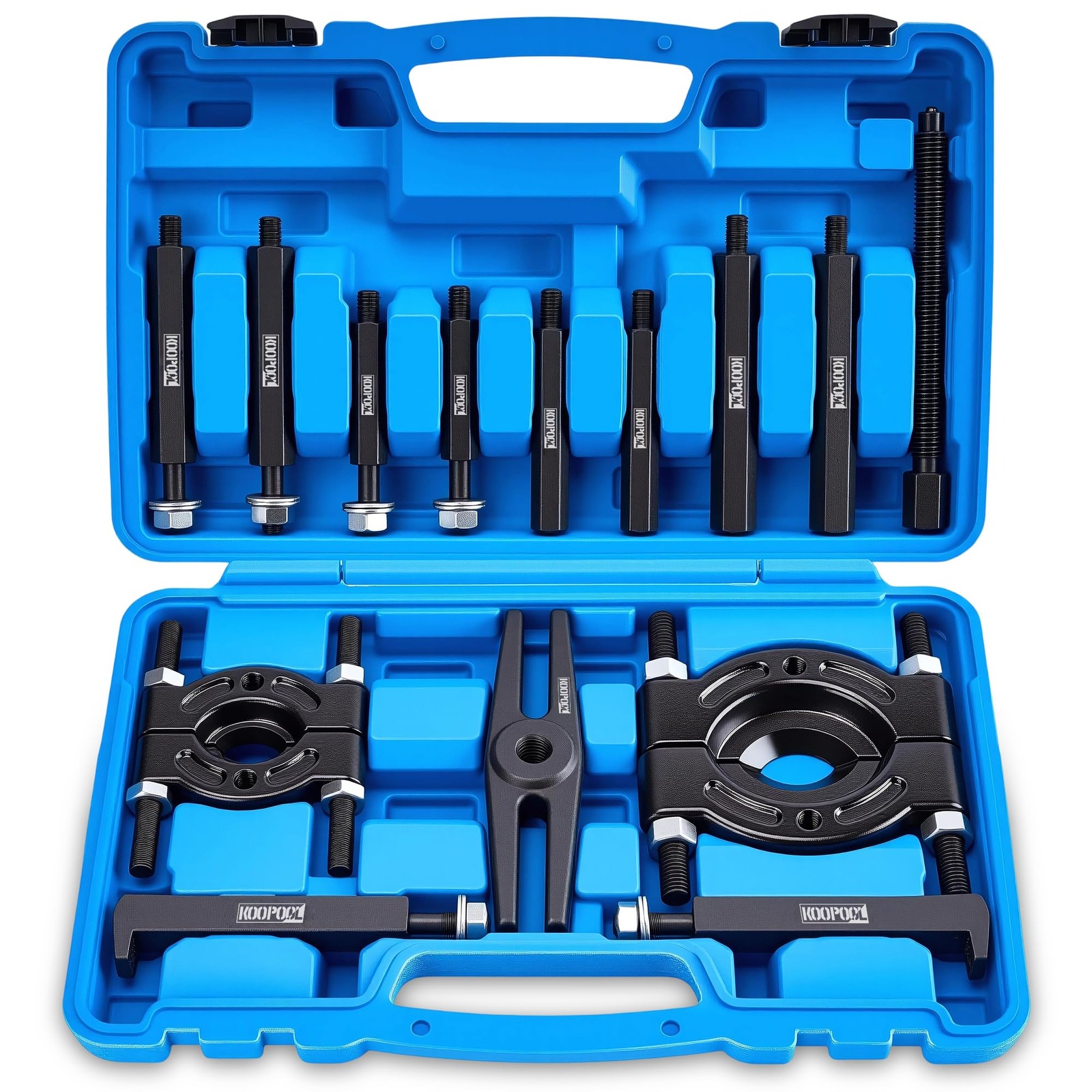 Bearing Puller and Splitter Kit, 5 Ton Capacity, 14Piece Tool Set