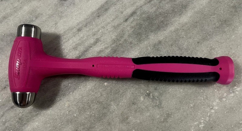 Snap-on Tools NEW ELECTRIC PINK 24oz / 680g Soft Grip Dead Blow Hammer HBBD24EP
