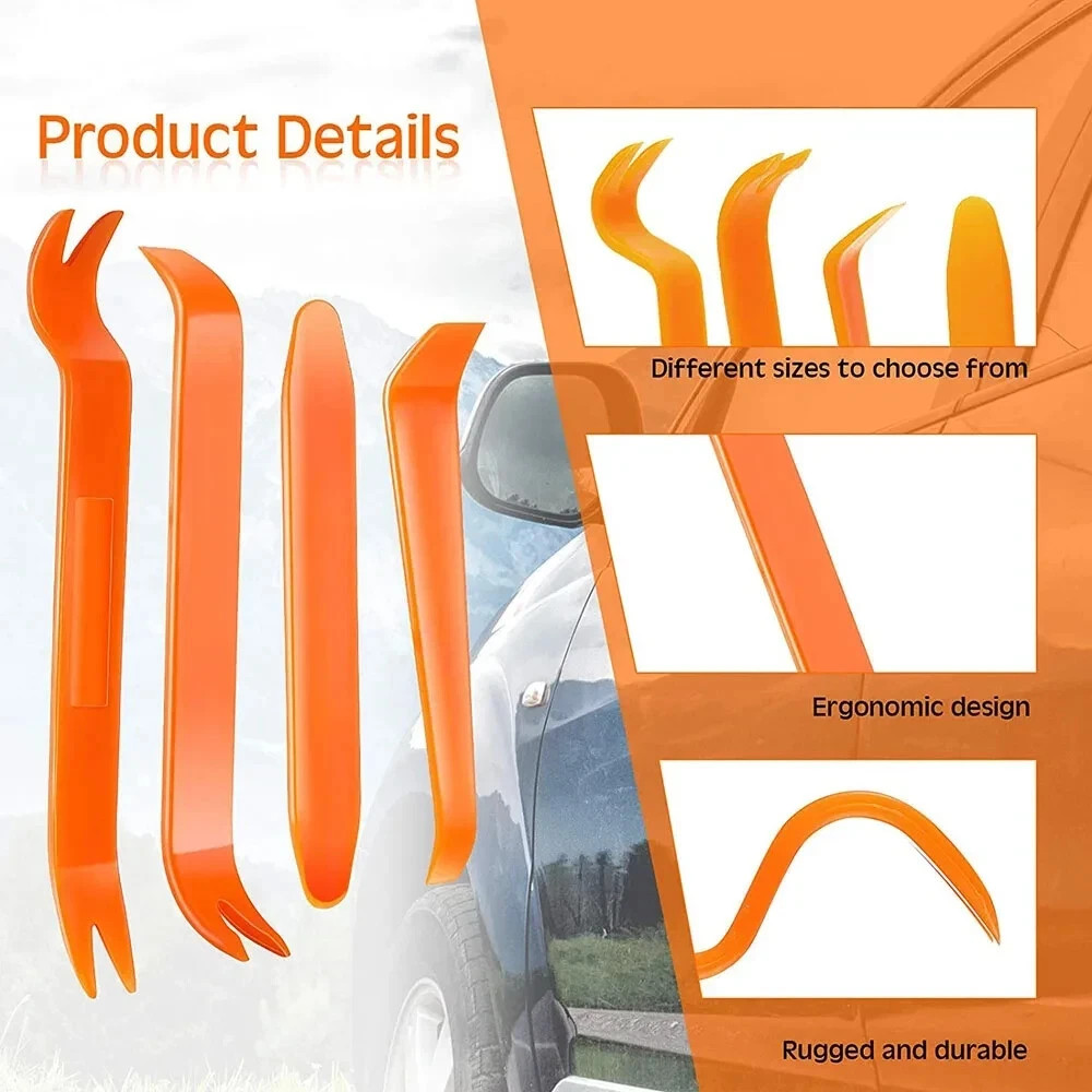 Auto Trim Removal Tool Car Door Trim Panel Tools Car Radio Audio Installer Pry T