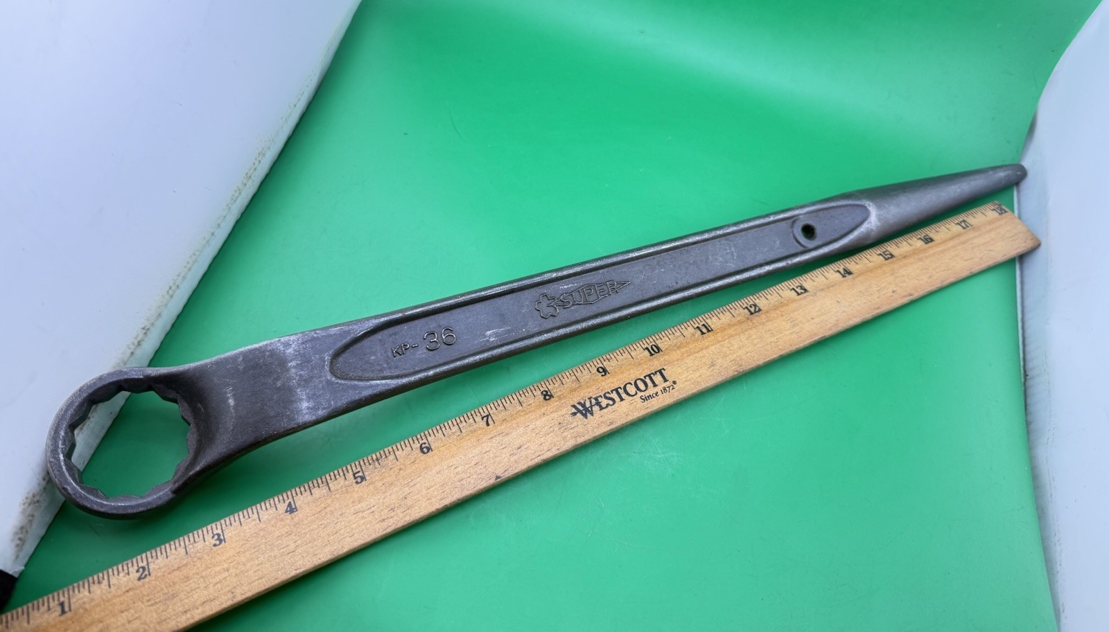 KP-36 36MM Metric Super Tool Spud Specialty Wrench Made In Japan Iron Worker New
