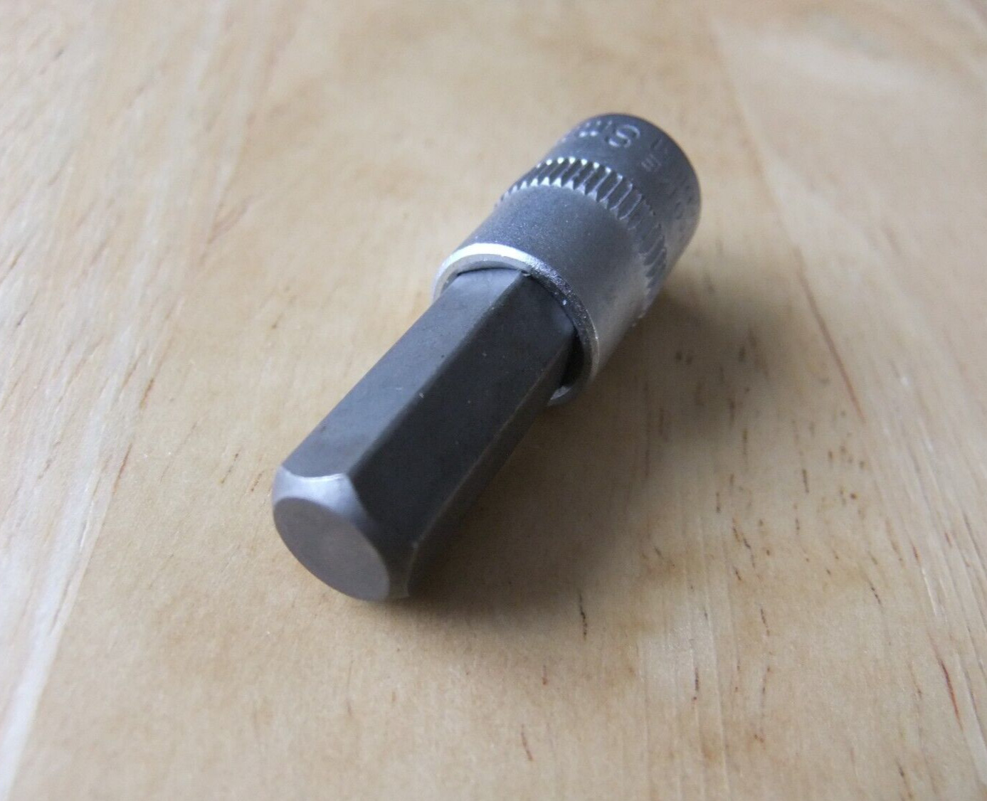 Welzh Werkzeug 1/4 Drive Chrome Vanadium Socket 8mm Hex S2 Steel Bit – 35mm Long