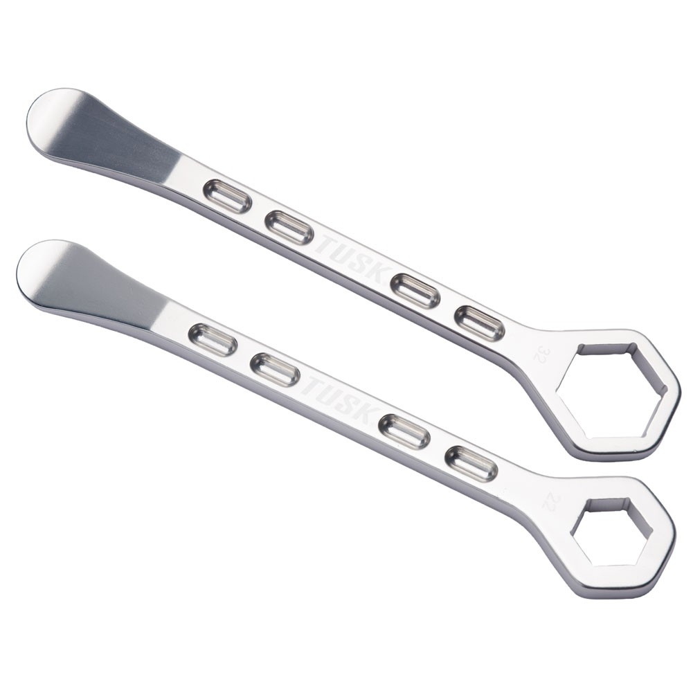 Tusk Aluminum Tire Iron Kit with 22mm and 32mm Axle Wrench For Honda CRF450R