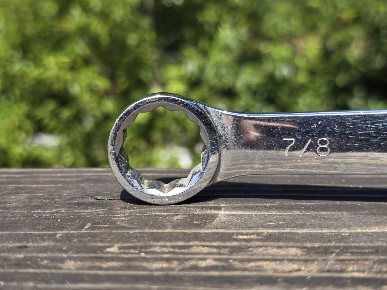 Mac Tools USA CL282 7/8″ SAE 12 Point Long Chrome Combination Wrench