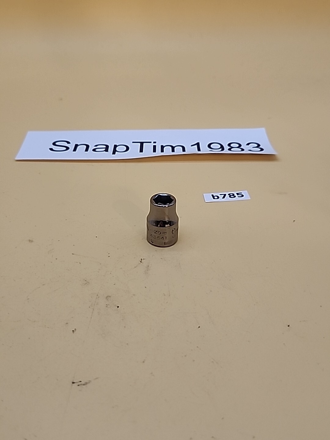 Craftsman Tools 3/8″ Drive 9mm 6 Pt Shallow Socket G2 43541 USA