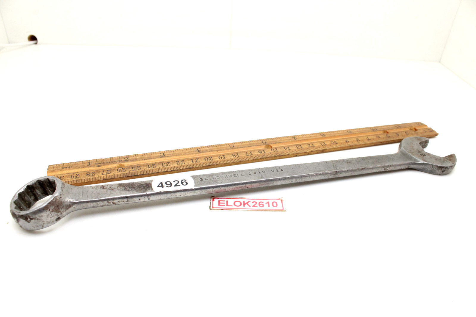 Cornwell CW18 7/8″ 12 Point SAE Chrome Combination Wrench USA
